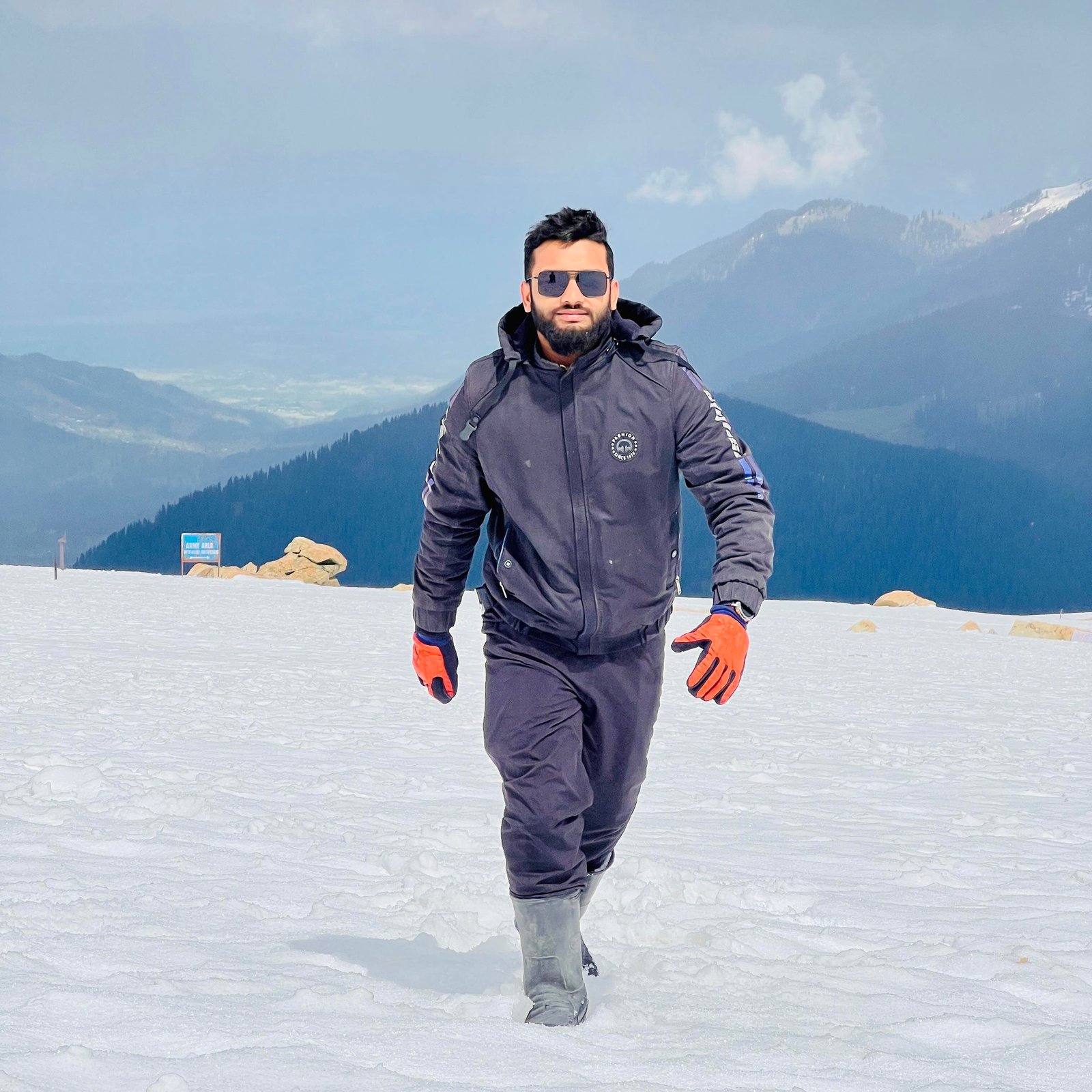 Rubel Ali in Kashmir Tour